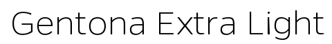 Gentona Extra Light