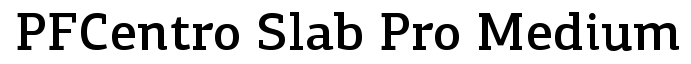 PFCentro Slab Pro-Medium