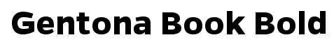 Gentona Bold