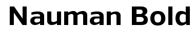 Nauman Bold