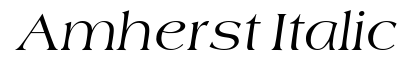 Amherst Italic