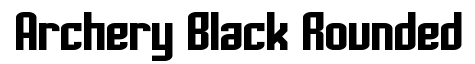 Archery Black Rounded