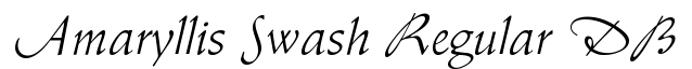 Amaryllis Swash-Regular DB