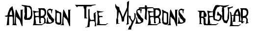 Anderson The Mysterons
