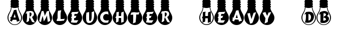Armleuchter Heavy DB
