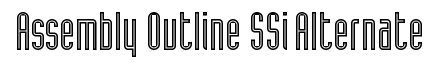 Assembly Outline SSi Alternate