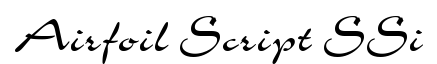 Airfoil Script SSi
