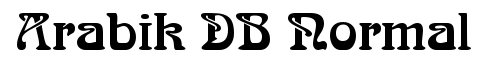 Arabik DB Normal