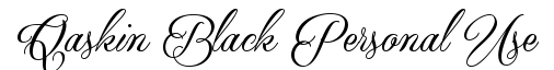 Qaskin Black Personal Use