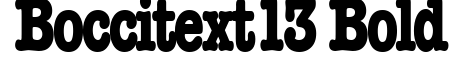 Bocci Text13 Bold