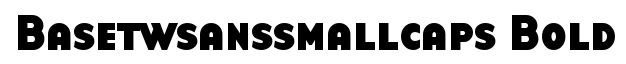 Base Tw Sans Small Caps Bold