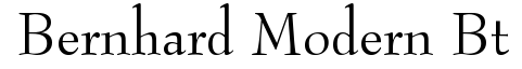 Bernhard Modern BT