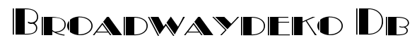 Broadway Deko DB