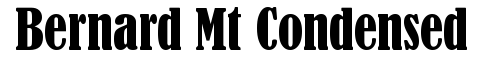 Bernard MT Condensed
