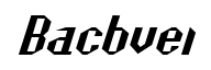 Baccus Bevel Exp Italic