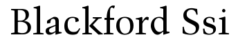 Blackford SSi