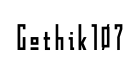 Gothik#107