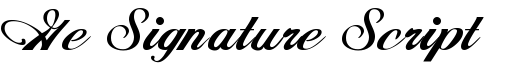 GE Signature Script