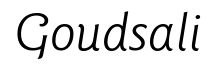 Goudy Sans Light Italic BT