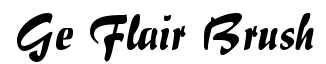 GE Flair Brush