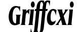 Griffon Condensed Xtrabold Italic
