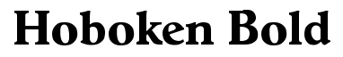 Hoboken Bold