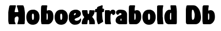 Hobo Extra Bold DB