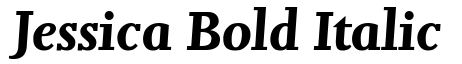 Jessica Bold Italic