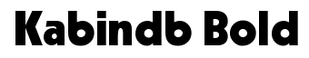 Kabin DB Bold