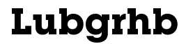 Lubalin Graph Bold BT