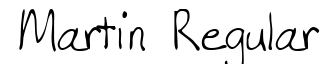 Martin Regular