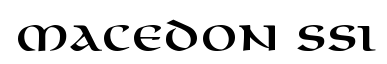 Macedon SSi