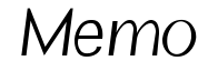 Memo