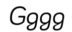 Bariol Regular Italic