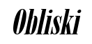 Obelisk Italic