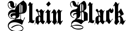 Plain Black Normal