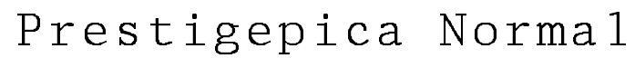 Prestige Pica-Normal