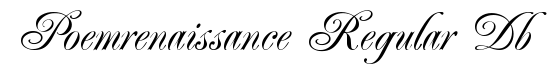 Poem Renaissance-Regular DB