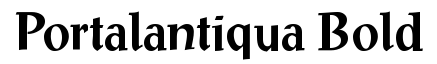 Portal Antiqua-Bold