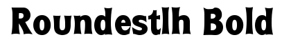 Roundest LH Bold
