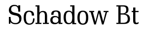 Schadow BT