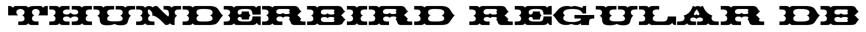 Thunderbird-Regular DB