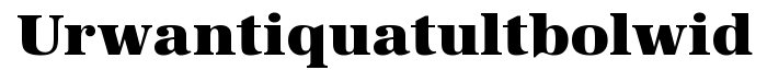 URWAntiqua TUlt Bol Wid