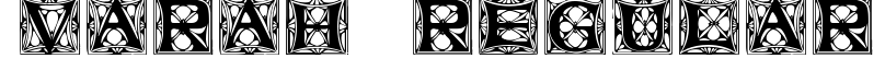 Varah Regular