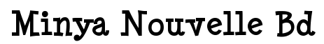 Minya Nouvelle-Bold