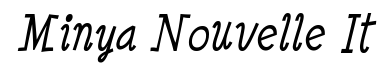 Minya Nouvelle-Italic