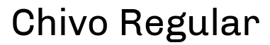 Chivo Bold