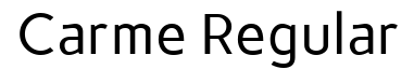 Carme Regular