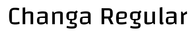 Changa Semi Bold