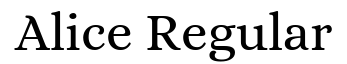 Alice Regular